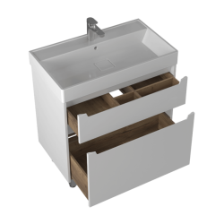 Тумба с раковиной BRIZ Мастер 80