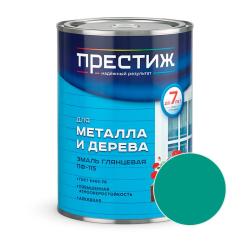 Эмаль ПРЕСТИЖ ПФ-115 Бирюзовый 0,9 кг