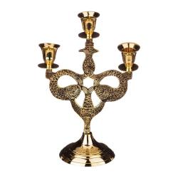 (АКЦИЯ) Подсвечник на 3 свечи 17см /877-332/Lefard/