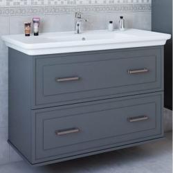 Тумба с раковиной SANFLOR Модена 105 серый