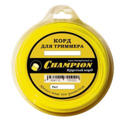 Леска для триммера CHAMPION Round круг 4 мм 95 м