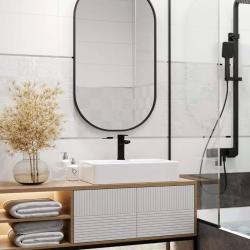 Плитка базовая DELACORA Grafito 24,6*74 см