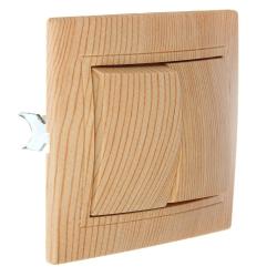 Выключатель TDM Таймыр Эко 2 клавиши сосна SQ1814-0202