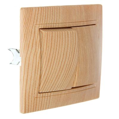 Выключатель TDM Таймыр Эко 2 клавиши сосна SQ1814-0202