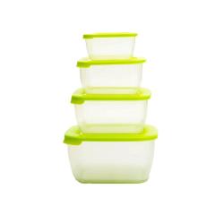Набор контейнеров Лайт 4шт, 0,46л, 0,95л, 1,5л, 2,5л, /Полимербыт/