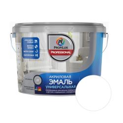 Эмаль PROFILUX Professional Белый глянцевый 2,4 кг