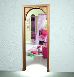 Арка №3 ПВХ дуб беленый 2230*1400*190 мм