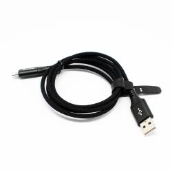 Кабель USB OXION для IPHONE черный OX-DCC334BK