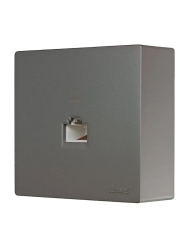 Розетка компьютерная LEZARD Leto RJ45 платина 752-3500-139 