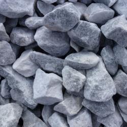 Щебень мрамор фракция 10-20 мм Серо-голубой 25 кг