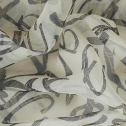 Тюль РОСТЭКС Джас Серый 300*270 см