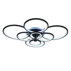 Люстра ЛАЙТ СФЕРА 3010/8B BK/RGB Черный