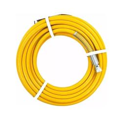 Шланг высокого давления SCHTAER 250 бар, 1/4"NPSM,15 м, цвет: желтый