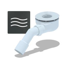 Сифон для поддона АНИ ПЛАСТ E351C-01 Волна 