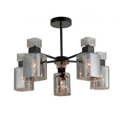 Люстра ЛАЙТ СФЕРА 07458/5 Black Черный