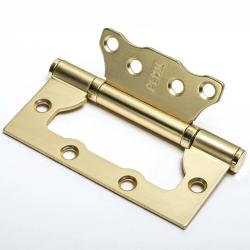 Петля накладная RENZ IN100-2BB FH SSG Золото сатинированное