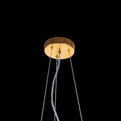 Люстра ЛАЙТ СФЕРА 2621E/6+3A OXD GD+CL Золото