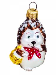 Елочное украшение КОЛОМЕЕВ Ежик 9 см ФУ-553