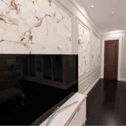 Плитка базовая ABSOLUT GRES Calacatta Bronze 60*60 см