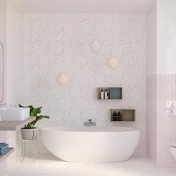 Плитка базовая CERSANIT Pudra Белый 42*42 см