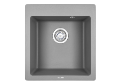 Мойка кухонная GRANULA 4651 Алюминиум