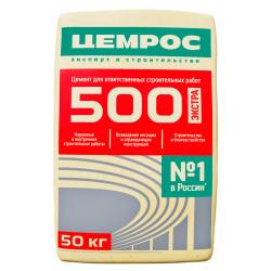 Цемент ЦЕМРОС М500 ЦЕМ II/А-Ш 42,5Н 50 кг 