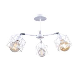 Люстра ЛИГА СВЕТА PC21101 WT+CR/3C Белый, хром