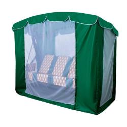 Качели садовые АРНОВЕРК Оазис люкс+ Зеленый 232*125*195 см