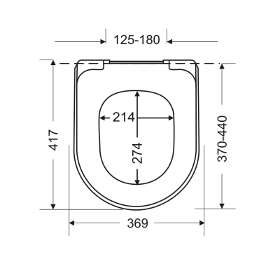 Сиденье для унитаза HARO Banoca