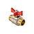 Кран шаровой VALTEC ручка бабочка 1" НР VT.219.N.06
