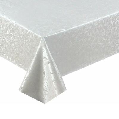 Клеенка Афина 140см Лилия белая /1м/