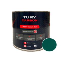 Грунт-Эмаль TURY Carbon RAL 6005 Зеленый мох 2,2 кг