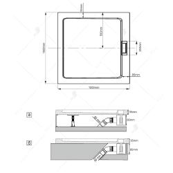 Сифон для поддона RGW Q10-C 