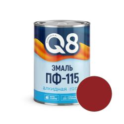 Эмаль FORMULA Q8 ПФ-115 Вишневый 0,9 кг