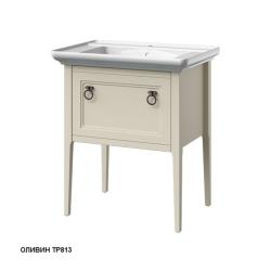 Тумба с раковиной CAPRIGO Jersey 75 бронза  