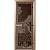 Дверь для бани DOORWOOD Банька в лесу графит правое 2000*800 мм