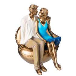 (АКЦИЯ) Cтатуэтка 12,5*7*24см Пара, полистоун /162-1048/LEFARD/ 