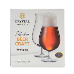 Набор бокалов 2шт 630мл BEERCRAFT /Bohemia Crystal/