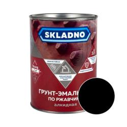 Грунт-эмаль SKLADNO Черный 0,8 кг