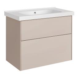 Тумба с раковиной ASB WOOD LINE Гранада 80 тирамису софт