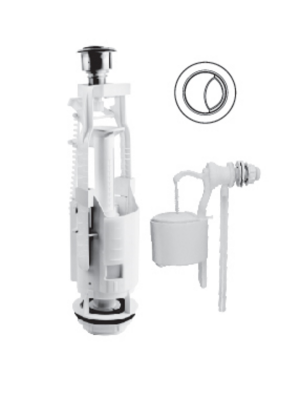 Арматура для сливного бачка BERGES Eko22