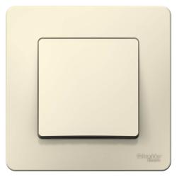 Выключатель SYSTEME ELECTRIC Blanca 1 клавиша молочный BLNVS010102