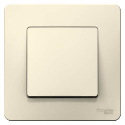 Выключатель SYSTEME ELECTRIC Blanca 1 клавиша молочный BLNVS010102