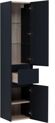 Пенал AQUANET Бруклин R антрацит 35*162,5 см