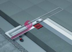 Канал дренажный в сборе TECE Linus c двусторонней решеткой Tile/Steel с сухим затвором 15103089