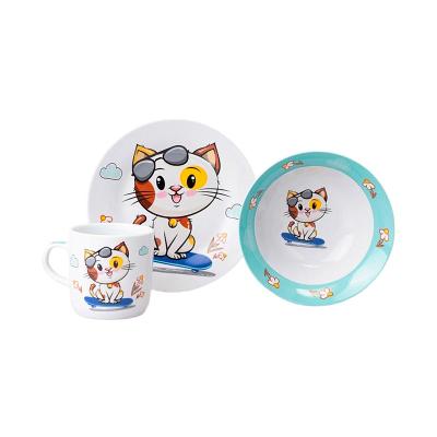 Детский набор 3 пр. Кот /87-341/Lefard/