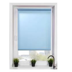 Рулонная штора LM DECOR Лайт 30-09 Голубой 100*160 см