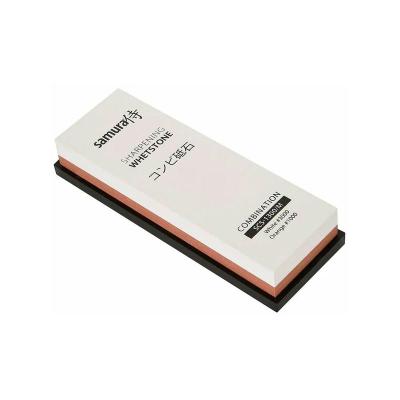 Точильный камень, водный комбинированый /SAMURA/