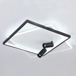 Люстра AMBRELLA Comfort FL5138/2+2 WH/BK Черный, белый