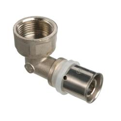 Уголок ALTSTREAM комбинированный пресс 20 мм 3/4" ВР